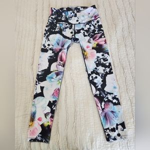 Alive Women's Floral Active Workout Pants, Size S